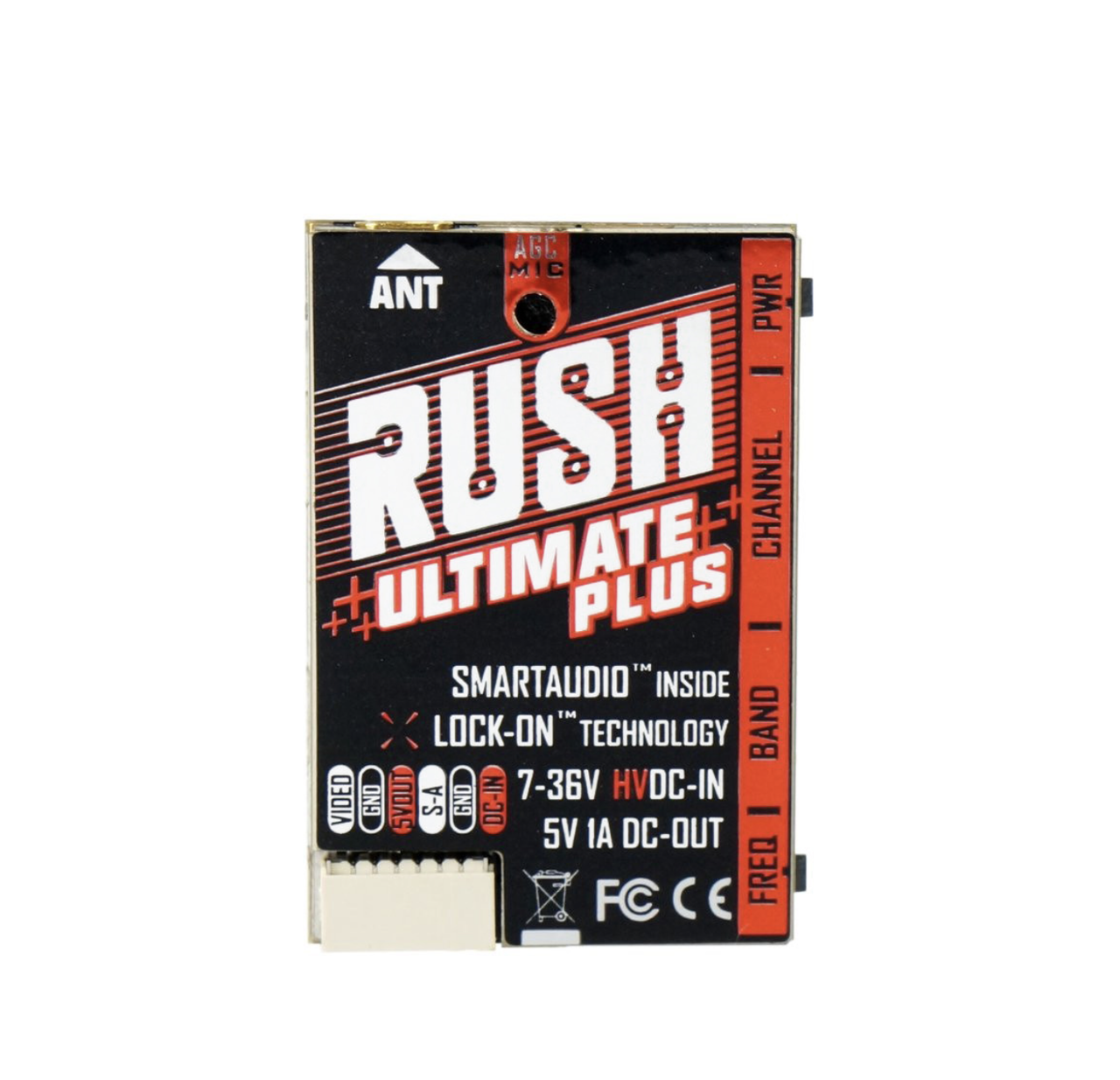 Відеопередавач Rush Tank Ultimate Plus 5.8G 25/200/500/800mW
