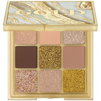 Палетка тіней HUDA BEAUTY Gold Obsessions Palette 5.4 г