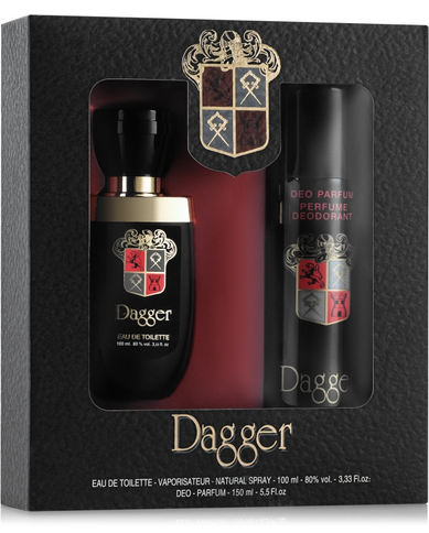 Набір Dina Cosmetics Dagger Туалетна вода 100 мл + дезодорант 150 мл, фото 1
