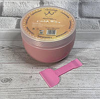 Холодний віск Pink для депіляції та шугарингу Konsung Beauty 300 г + шпатель