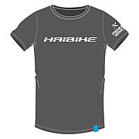 Футболка спортивна для велосипедиста р. XXL Haibike unisex сіра велофутболка унісекс
