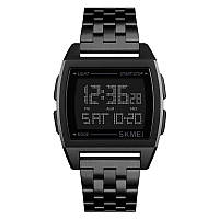Skmei 1368 наручные мужские часы электронные черные
