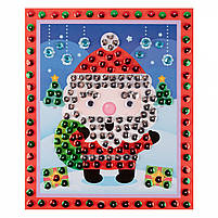 Набір для творчості 1Вересня Санта аплікація паєтками (954541), фото 2