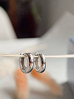 Серебряные сережки минимализм, конго 925 Проба