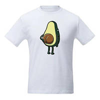 Мужская футболка принт авокадо