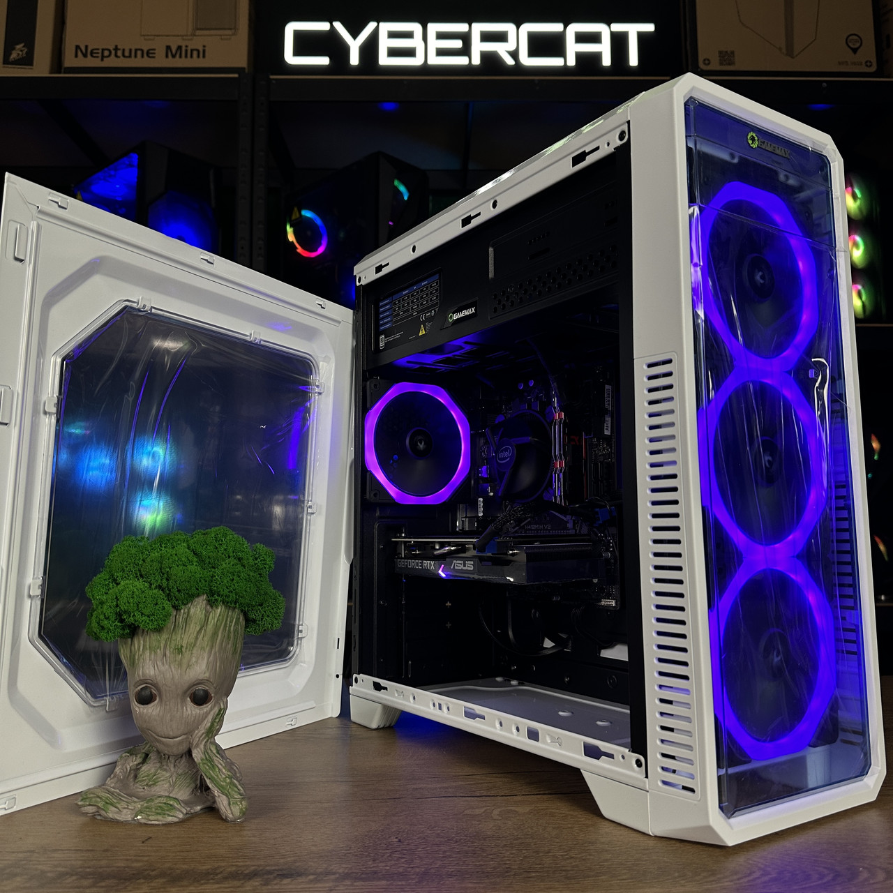 Нескорений! RTX 3050 NEW!!! + Core i3-10th gen | Магазин Гарантія 3 Роки! Ігровий Компютер ПК від CyberCat
