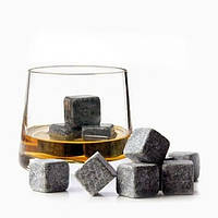 Натуральные камни для охлаждения напитков Whiskey Stones 9 шт. 5513