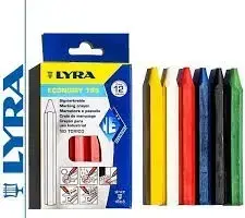 Маркувальні олівці ( крейда воскова)  LYRA