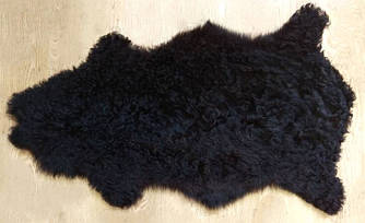 Шкура овчини чорна, двохсторонньої обробки (Double Face)