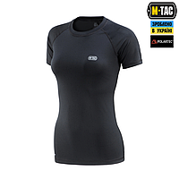 Футболка жіноча тактична м так, спортивна чорна M-Tac Ultra Light Polartec Lady Black Size XS