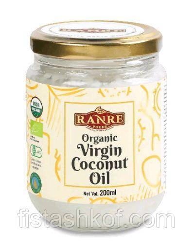 Олія кокосова Ranre Virgin органічна 200мл.