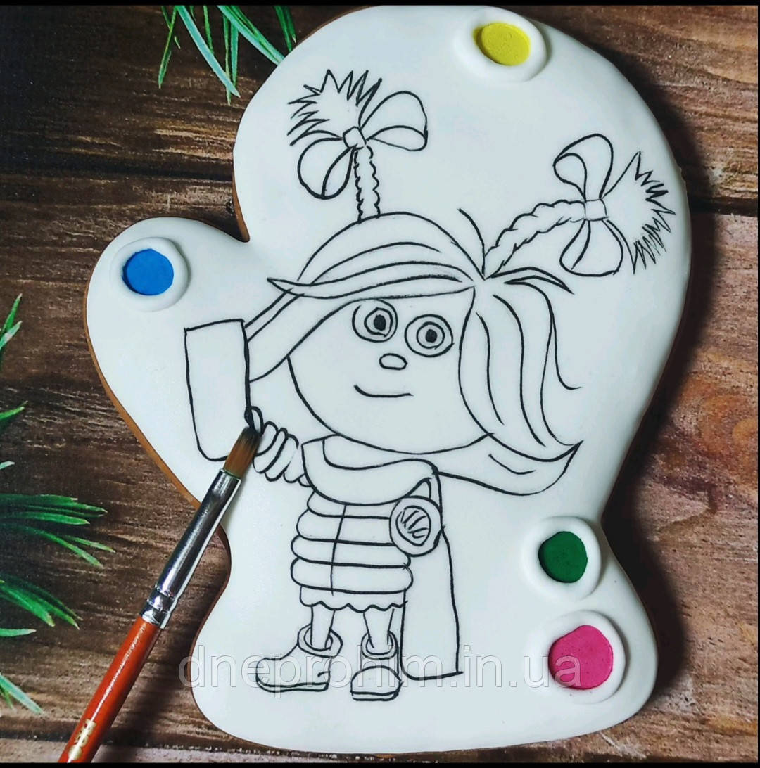 Прянична розмальовка "Сінді Лу, фото 1