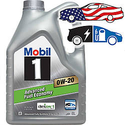 Олива моторна Mobil 1 0W-20, 5л (шт.)