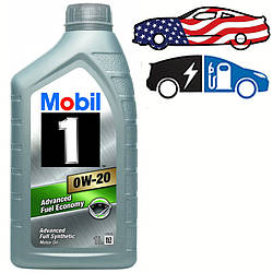 Олива моторна Mobil 1 0W-20, 1л (шт.)