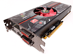 ВІДЕОКАРТА Pci-E AMD RADEON HD 5870 на 1 GB GDDR 5 з HDMI і ГАРАНТІЄЮ і ВИСОКОЮ БІТНІСТЮ — 256 BIT