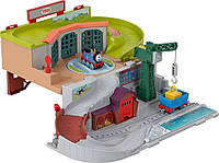 Игровой набор паровозик Томас и кран Крэнки в Содоре Thomas & Friends Sodor Take-Along Train Set for Kids