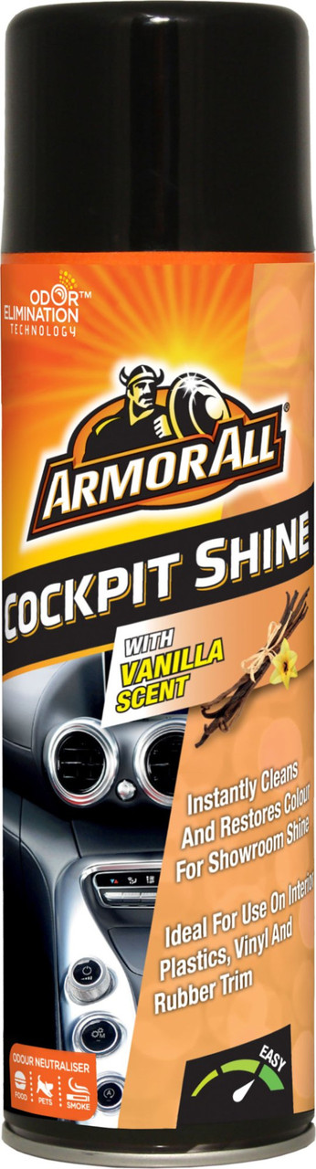 Засіб для блиску панелі приладів Armor All Cockpit Shine Vanilla, 500мл (шт.), фото 1
