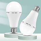 Світлодіодна лампа з акумулятором XON 9W 6500K 1200mAh Li-ion E27 PowerLight DOB White (PLSD0912L27WW 5344), фото 4