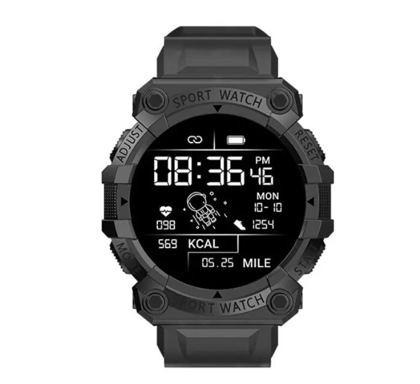 Смартгодинник Smart Watch B33 Black розумний годинник Smart Watch 1.3" 90 мА·год фітнес браслет