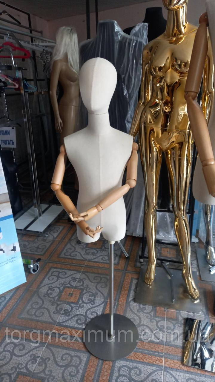 Манекен дитячий із шарнірними руками, фото 1