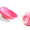 Страви STSE-018 для їжі для людей з обмеженими можливостями, які тримають гумову насадку рожеву, фото 3