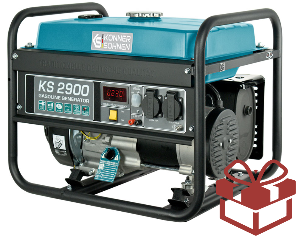 Бензиновий генератор Konner&Sohnen KS 2900