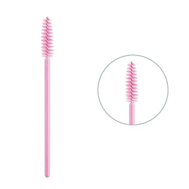 Щіточка для вій нейлон 1шт з 50шт.