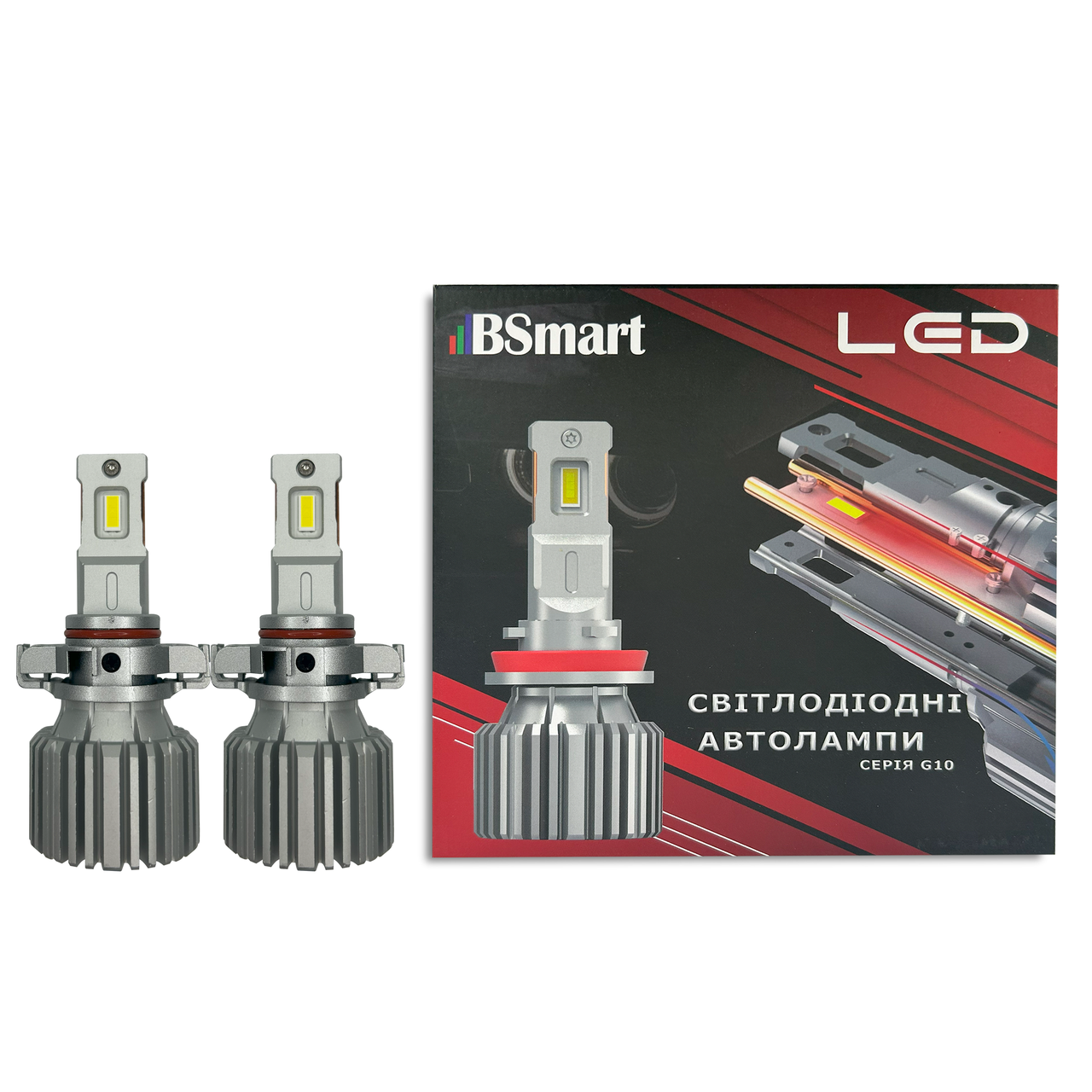 Автолампи LED BSmart G10 діод CSP Південна Корея PSX24 6000Лм 54Вт 12-24В