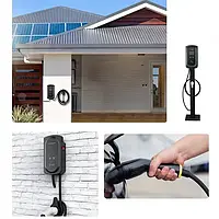 Зарядна станція для iDome ID-7000S EV з LCD дисплеєм 7 кВт від мережі 220В | Автомобільна зарядна станція