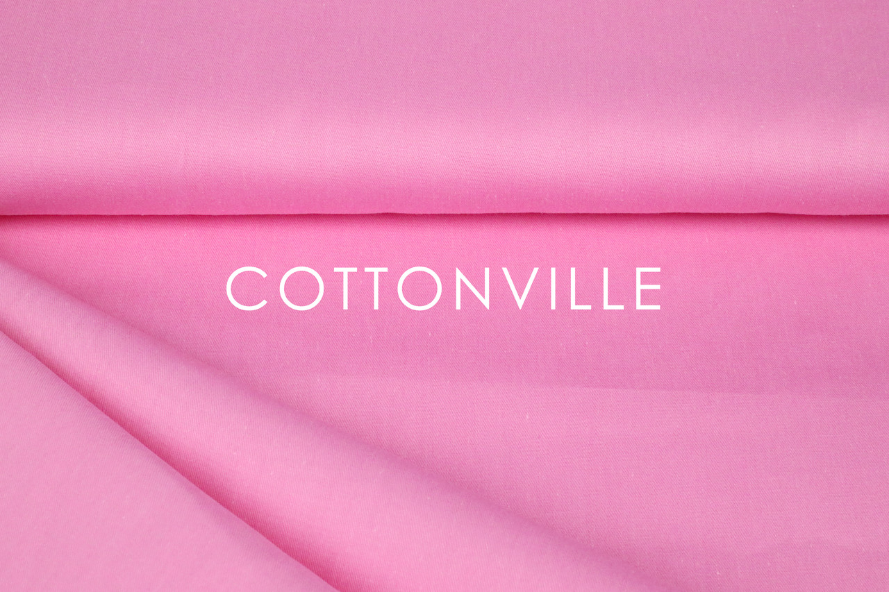 Відріз сатин-твілу Рожевий 52х132 см, фото 1