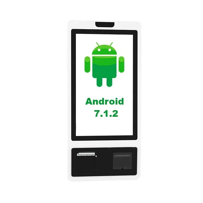 Сенсорный киоск самообслуживания Android с Wi-Fi и Bluetooth для общепита или магазина, Киоск с термопринтером - фото 5 - id-p2015241685