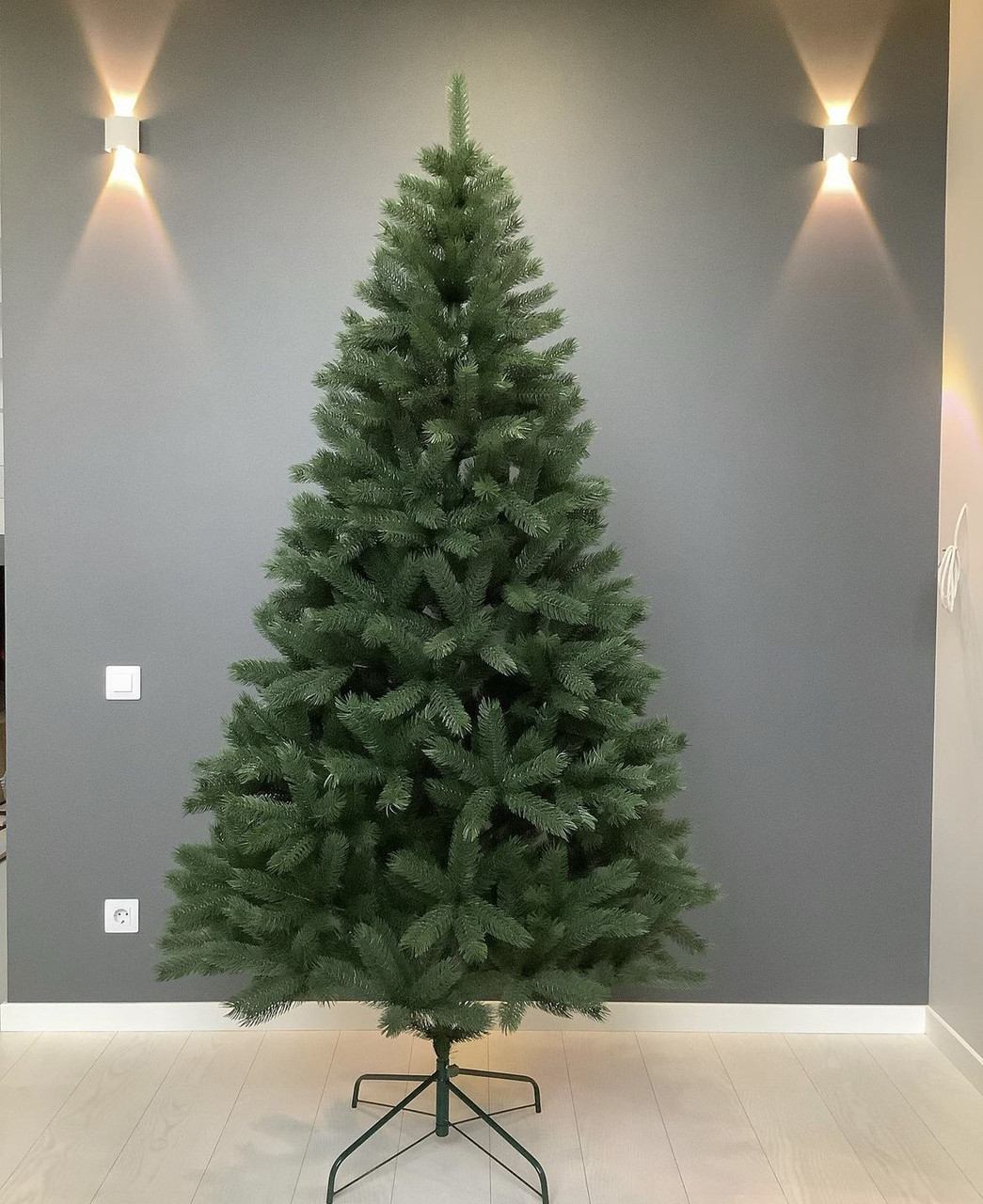 Ялинка Штучна Ялина "БУКОВЕЛЬСЬКА" 1.5 м Лита, Штучна Ялинка, зелена як справжня преміум, фото 1