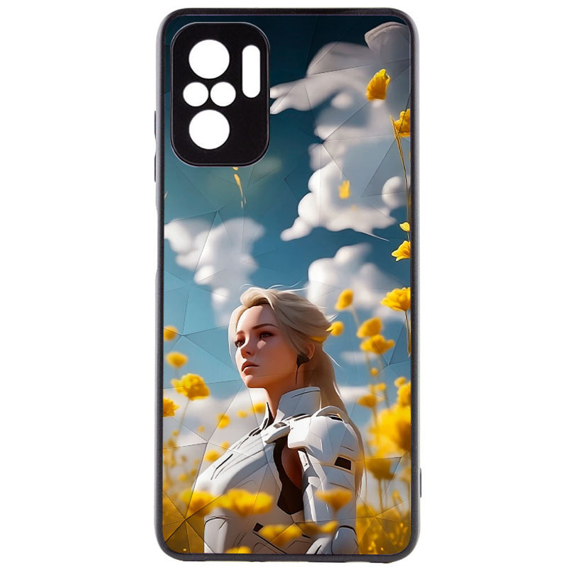 TPU+PC чохол Prisma Ladies для Xiaomi Redmi Note 10 Pro з креативним принтом Anime, фото 1