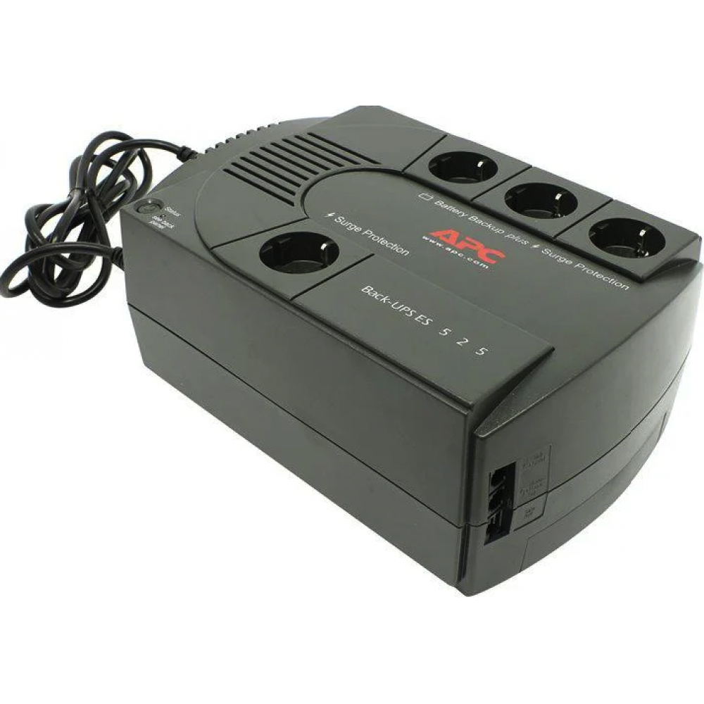ДБЖ APC Back-Ups ES 525 (525 ВА, 300 Вт), Б/В, без акумулятора, 800 ...