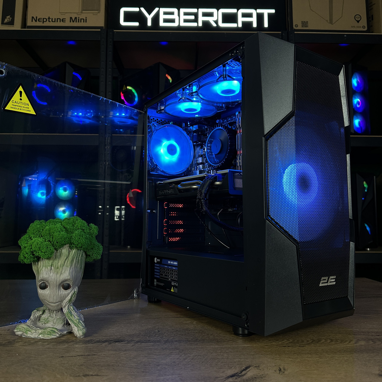 Вибуховий! i3-12th gen 4.3Ghz | DDR4 | RX 470 4Gb | Магазин Гарантія 1 Рік! Ігровий Компютер ПК від CyberCat