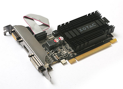 ВІДЕОКАРТА Pci-E nVIDIA GeFORCE GT 710 на 1 GB з HDMI на DDR3 з ГАРАНТІЄЮ (відеоадаптер GT710 1GB)