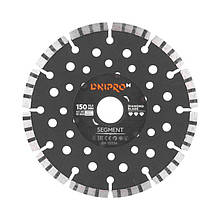 Алмазний диск Dnipro-M 150 22,2 мм Segment