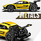 Машинка на радіокеруванні Mercedes AMG GT 1:24 2WD YELLOW Metal Car, фото 4