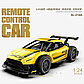 Машинка на радіокеруванні Mercedes AMG GT 1:24 2WD YELLOW Metal Car, фото 10