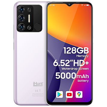 Смартфон iHunt S24 Plus Lavander– 4/128 Гб, 5000мАг