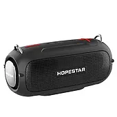Портативна бездротова Bluetooth колонка Hopestar Потужність 5Вт, функція FM-радіо, чорне (A41 6922)