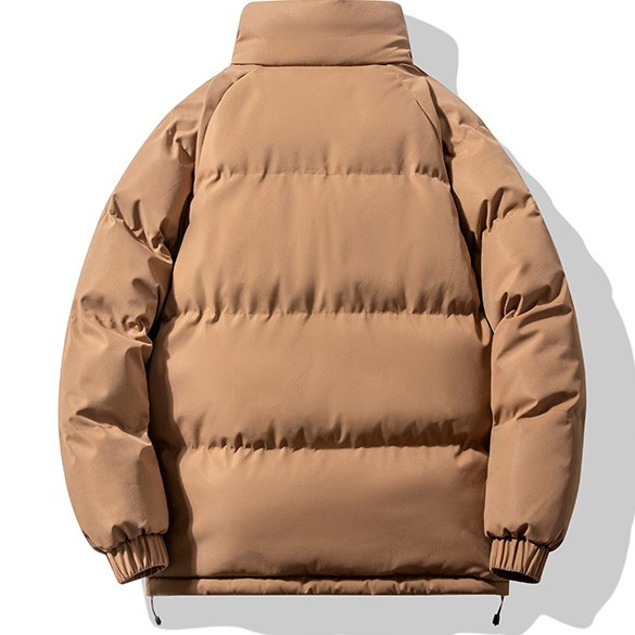 Мужская молодежная зимняя теплая куртка Wassup, стиль 2023, коричневый пуховик в Oversize (0220) - фото 2 - id-p2015275565