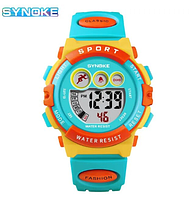 Дитячий спортивний електронний годинник, водонепроникний SYNOKE 9802 для хлопчиків і дівчаток
