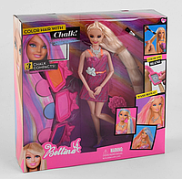 Кукла барби с аксессуарами для покраски волос ABC