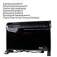 Конвектор Floria ZLN6843 2000W Black (ZLN6843), фото 3