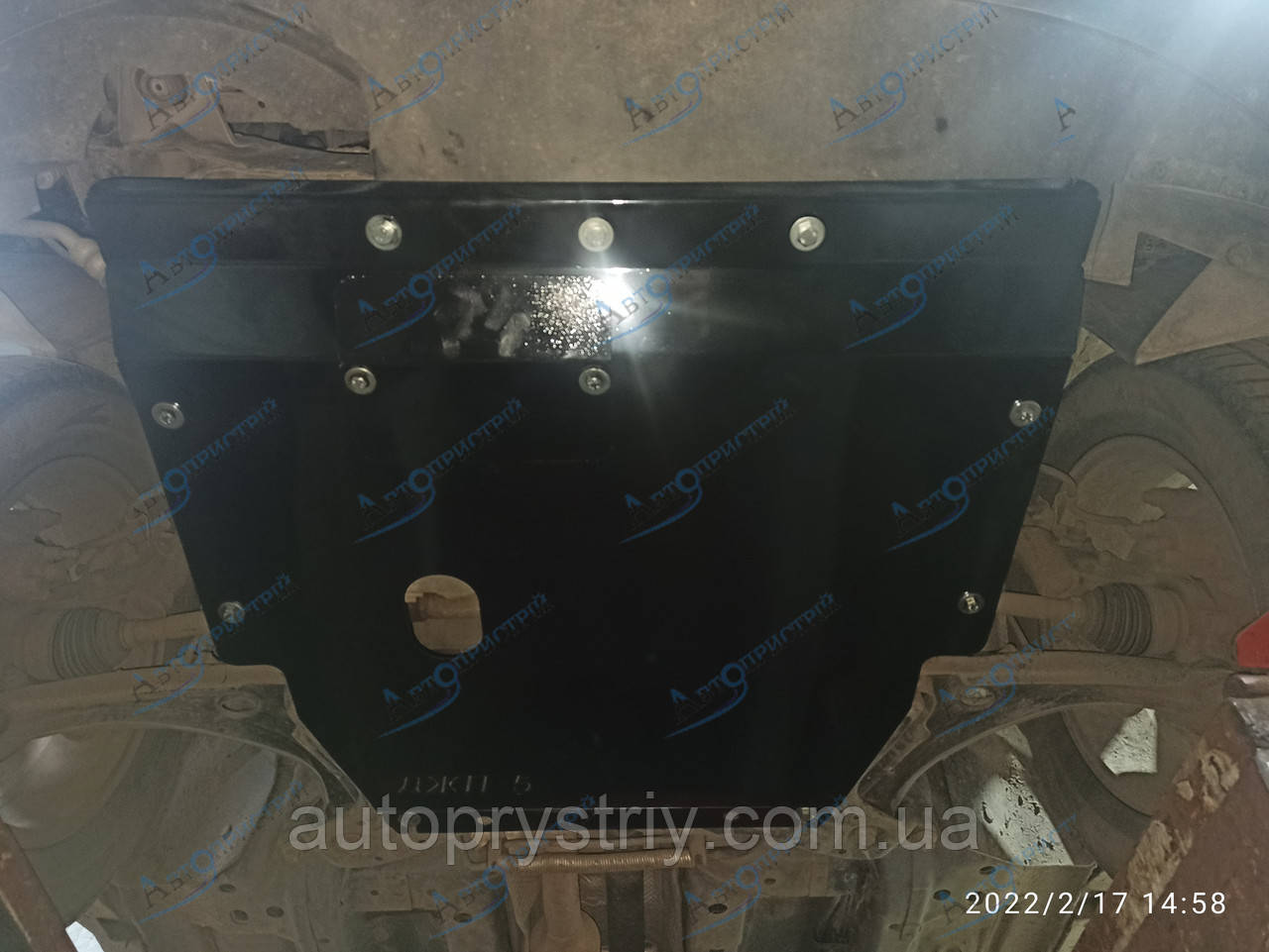 Захист двигуна, КПП і радіатора Jeep Compass (4х4) (2011-2017) V - 2.0, 2.4, 2.4D; АКПП