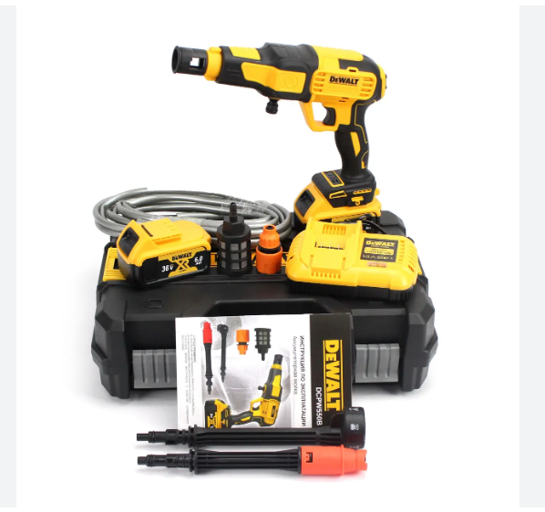 Мінімийка акумуляторна Dewalt DXR 911, 36 в, 6 А·год 2 акумулятори, кейс