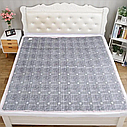 Електричне простирадло з підігрівом 150х120 см Electric blanket (Сіра)/Електропростирадло з терморегулятором, фото 3