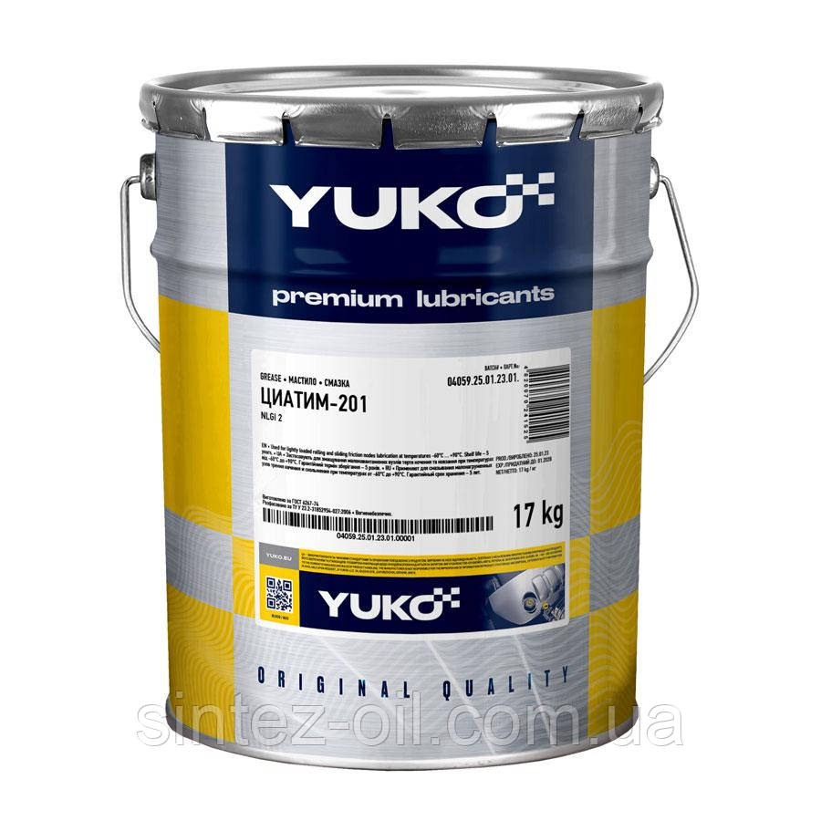 Мастило YUKO ЦІАТИМ-201 (17 кг)