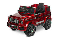 Дитячий електромобіль машинка для катання Caretero (Toyz) Mercedes Benz G63 AMG Wine Red